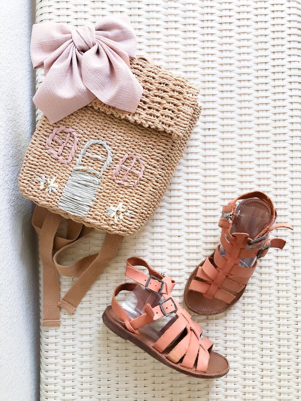 Summery Strolls Zara Honey Caged Gladiator Ankle Strap Sandals 29/12